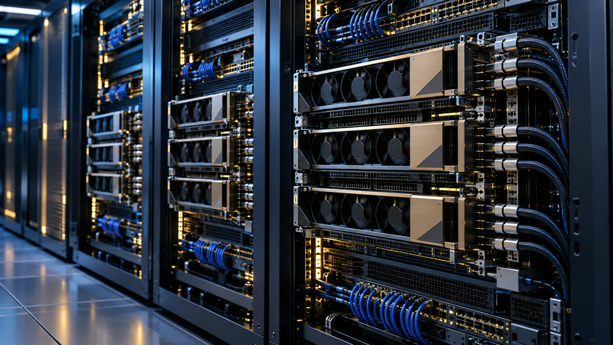 GPU compute servers for AI training and inference